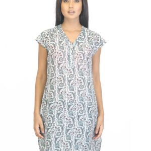 W Women White Printed Kurta