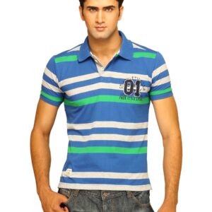 Status Quo Men's Blue Polo T-shirt