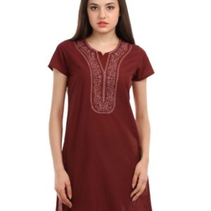 Folklore Women Maroon Kurta