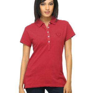 Scullers For Her Red Polo T-shirt